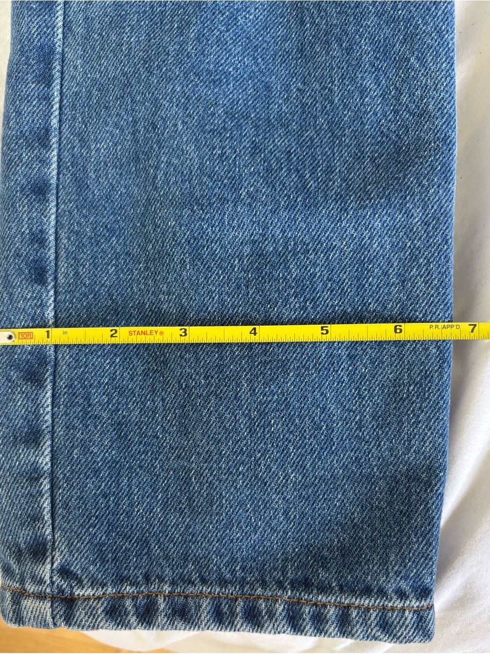 Isabel Marant Jack Straight Leg Mainline Denim Jeans Size 29 PA0867 Unisex NWOT - Picture 12 of 16